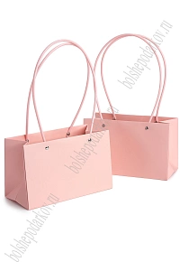 Сумка для цветов 22*13,5*10,5 см (10 шт) SF-7378, розовый №3