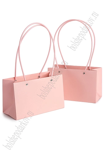 Сумка для цветов 22*13,5*10,5 см (10 шт) SF-7378, розовый №3