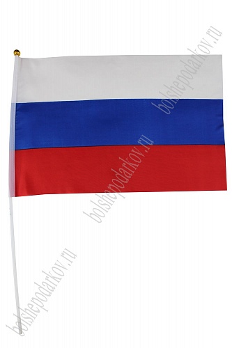 Флаг &amp;quot;России&amp;quot; 30*45 см F020 (12 шт)