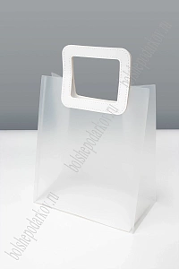 Пакет подарочный 23*27*13 см (12 шт) SF-8122, белый