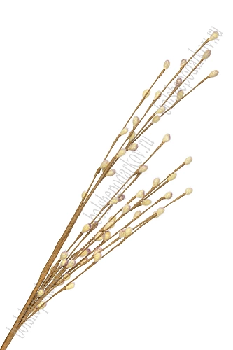 Веточка декоративная &amp;quot;Верба&amp;quot; 70 см (SF-8132) желтый/сиреневый