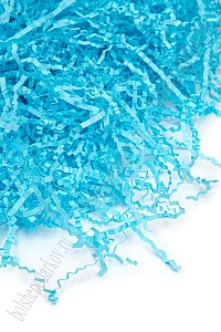 Наполнитель бумажный 100 гр, светло-голубой