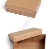 Коробка крафтовая 22*17*7,5 см (12 шт) SF-7114, натуральный