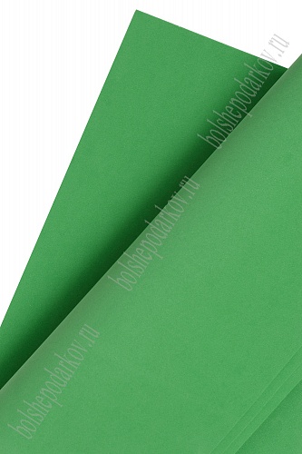 Фоамиран 1 мм, Китай 50*50 см (10 листов) SF-3431, зеленый №1046