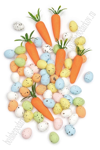 Пасхальный декор &amp;quot;Ассорти&amp;quot; 2 см и 5 см (40 шт) SF-7862, №2