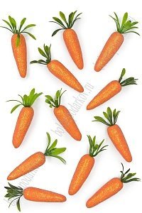 Пасхальный декор "Морковка" 5 см (12 шт) SF-7199, №2