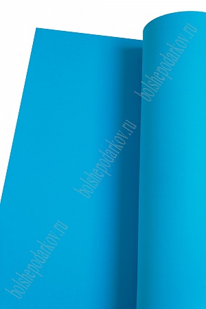 Фоамиран 2 мм, иранский 60*70 см (10 листов) темно-голубой №267