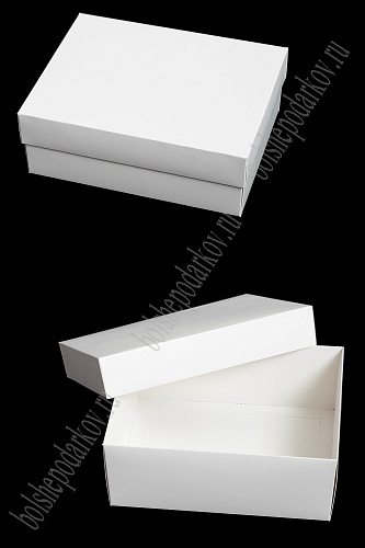 Коробка крафтовая 22*17*7,5 см (12 шт) SF-7114, белый