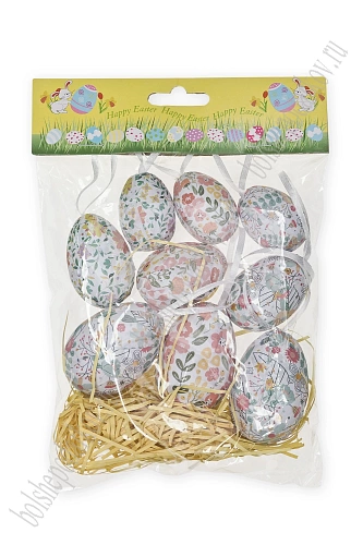 Пасхальный декор &amp;quot;Яйца&amp;quot; SF-7862, ассорти №3