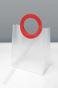 Пакет подарочный 23*27*13 см (12 шт) SF-8121, красный