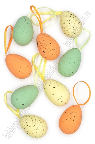 Пасхальный декор &amp;quot;Яйца&amp;quot; 3,5*5 см (9 шт) SF-7862, №5