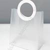 Пакет подарочный 23*27*13 см (12 шт) SF-8121, белый