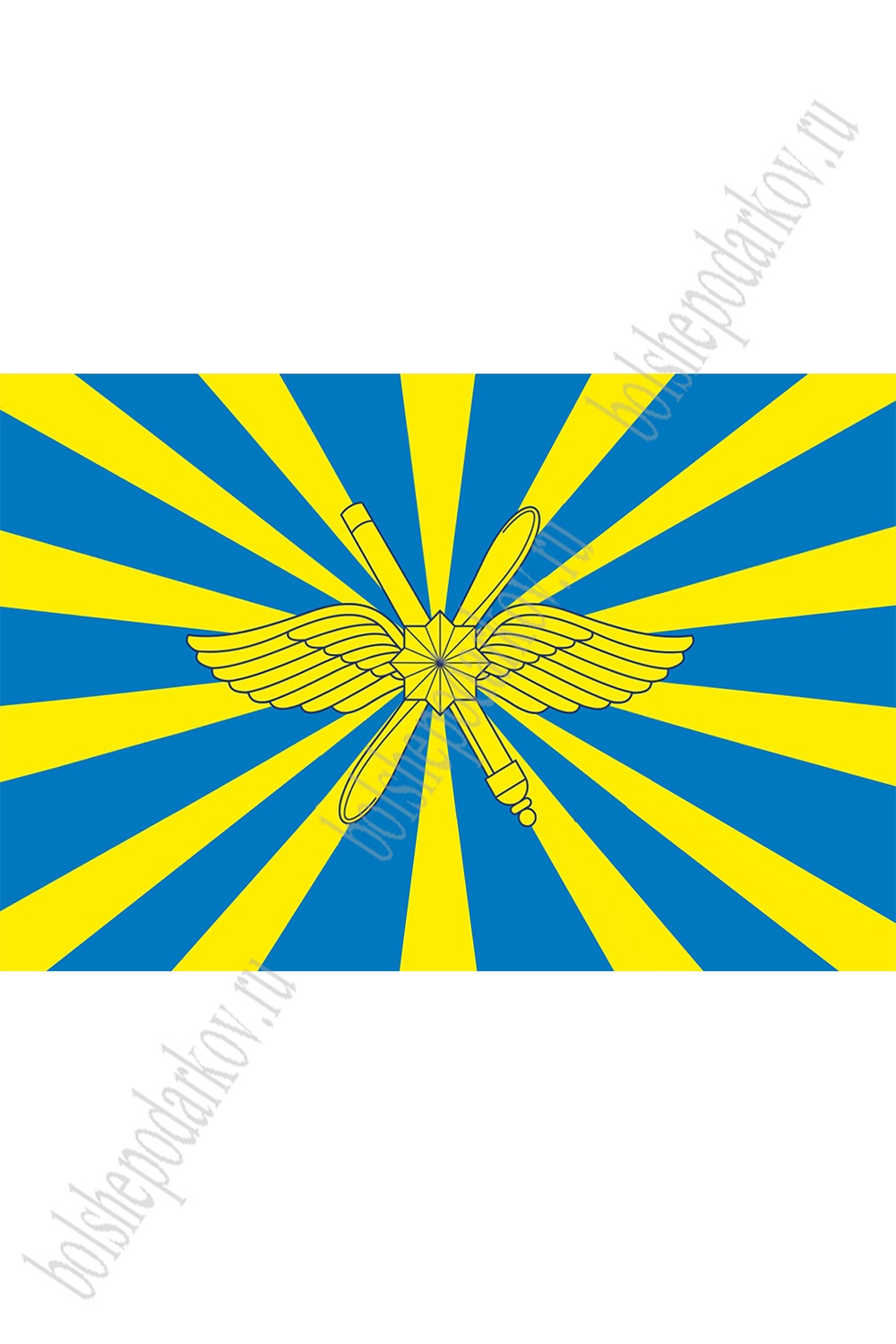 Флаг "ВКС РФ" 90*135 см (SF-7472)