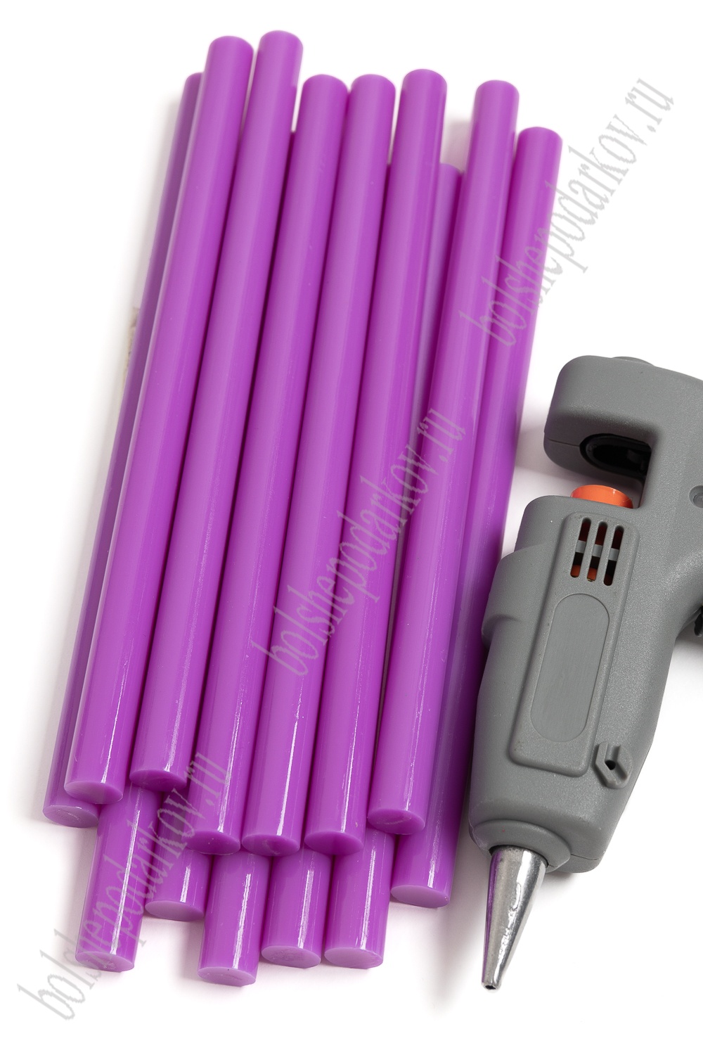 Термоклей цветной 11 мм*18 см (1 кг) SF-2927, фиолетовый