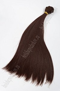 Фурнитура "Трессы для кукол Premium" 27 см; 30 гр (SF-2857) прямые №33А