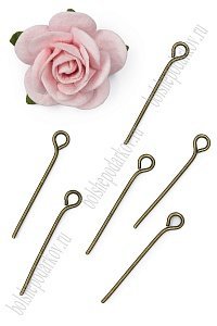 Пины с петелькой 22 мм (50 гр) SF-7651, бронза