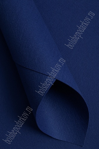 Фетр жесткий 1,2 мм, Корея Solitone 40*55 см (5 шт) темно-синий №856