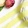 Лента шифоновая 3 см*1,4 м (5 шт) SF-5848, желтый №50
