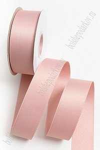 Лента хлопковая 3,8 см*25 ярд (SF-7229) нежно-розовый №054