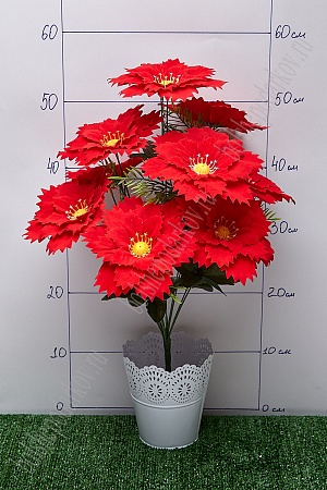 Букет цветов 55 см (SF-5101) красный
