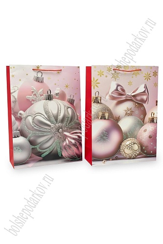 Пакет &amp;quot;Новогодний&amp;quot; 30*41,5*12 см (12 шт) SF-7826, микс №32