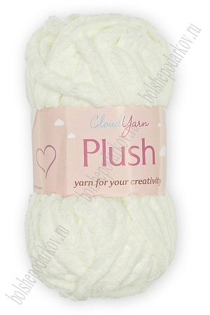 Пряжа &quot;Plush&quot; 50 гр (10 шт) SF-7845, айвори