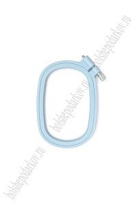 Пяльцы пластиковые 9*13 см (SF-5624) голубой