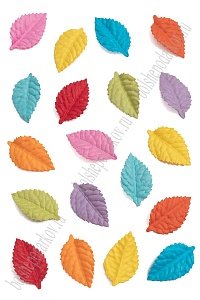 Тайские бумажные листики (50 шт) L20/427, разноцветный №2