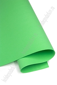 Фоамиран 1 мм, Китай 50*50 см (10 листов) SF-3431, зеленый №1051