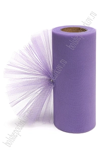 Фатин в шпульках 15 см*25 ярд (SF-603) фиолетовый №4