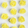 Головки цветов &amp;quot;Роза&amp;quot; мелкая 25 мм (100 шт) SF-2097, желтый №9