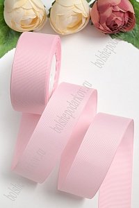 Лента репсовая 4 см*20 ярд (SF-3452) розовый №04
