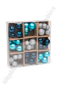 Набор шаров на проволоке (54шт) SF-8007, микс №4