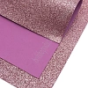 Фоамиран глиттерный А4, 2 мм Premium (10 листов) SF-1955, розовый №2009