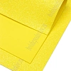 Фоамиран глиттерный А4, перламутровый 2 мм Premium (10 листов) SF-1956, желтый №3013
