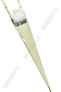 Пакет для цветов 7*43 см (10 шт) SF-7955, кремовый