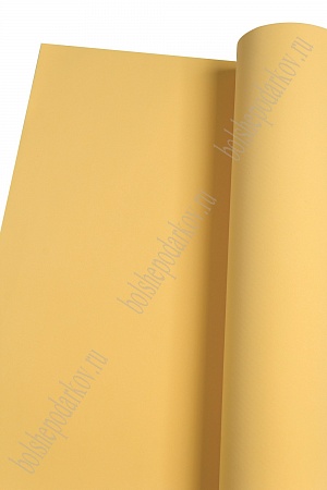 Фоамиран 1 мм, иранский 60*70 см (10 листов) темно-желтый №122