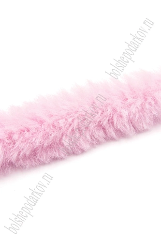 Проволока синельная меховая 1 м (SF-8094) розовый №2