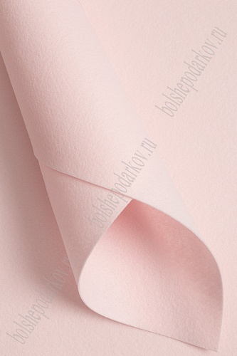 Фетр жесткий 1,2 мм, Корея Solitone 40*55 см (5 шт) светло-розовый №827