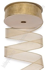 Лента декоративная 3,8 см*50 ярд (38-017)