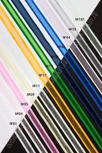 Лента органза с атласными краями 1 см*25 ярд (SF-8086) розовый №05