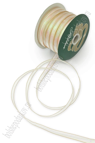 Лента декоративная 1 см*150 ярд (6-15-784)