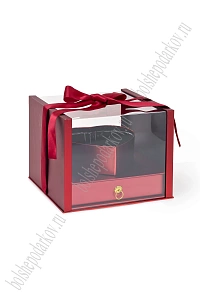Коробка 25*25*19,5 см (SF-7935) красный