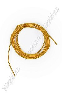 Канитель жесткая 1,25 мм (5 гр) золото
