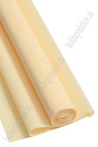 Бумага гофре (Итальянская) 140 гр. кремовый № 977