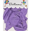 Шарики воздушные 12 дюймов (12 шт) SF-7835, фиолетовый