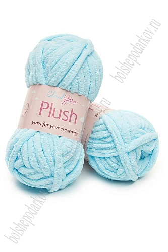 Пряжа &amp;quot;Plush&amp;quot; 50 гр (10 шт) SF-7845, голубой №5