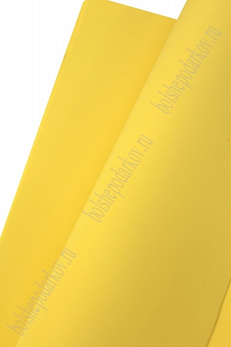 Фоамиран 1 мм, Китай 50*50 см (10 листов) SF-3431, желтый №07