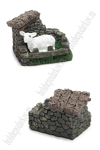 Фигурка миниатюрная &quot;Козочка&quot; 4,7*4*3,5 см (1 шт) SF-8049