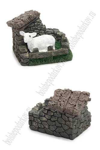 Фигурка миниатюрная &amp;quot;Козочка&amp;quot; 4,7*4*3,5 см (1 шт) SF-8049